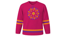 Load image into Gallery viewer, Tihar Original Hockey Jersey in Magenta, front view – custom name and number