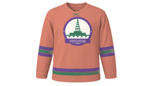 Load image into Gallery viewer, Toulouse Original Hockey Jersey in Pink Brick, front view – custom name and number