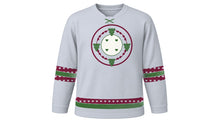 Load image into Gallery viewer, Tu B'Av Original Hockey Jersey in Moonlight Silver, front view – custom name and number