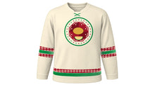 Load image into Gallery viewer, Turkmen Melon Day Original Hockey Jersey in Cream, front view – custom name and number