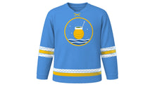 Load image into Gallery viewer, Uruguay Independence Day Original Hockey Jersey in Celeste Blue, front view – custom name and number