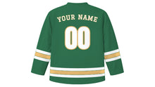 Load image into Gallery viewer, Valletta Original Hockey Jersey in Balcony Green, back view with your name and number