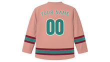 Load image into Gallery viewer, Venice Original Hockey Jersey in Palazzo Rose, back view with your name and number