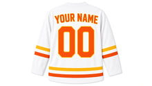 Load image into Gallery viewer, Vesak Original Hockey Jersey in White, back view with your name and number