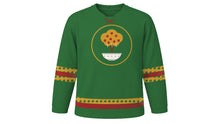 Load image into Gallery viewer, Wassail Day Original Hockey Jersey in Orchard Green, front view – custom name and number