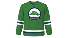 Load image into Gallery viewer, Wellington Original Hockey Jersey in Fern Green, front view – custom name and number