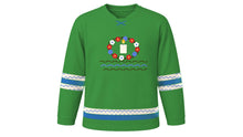 Load image into Gallery viewer, Wianki Original Hockey Jersey in Meadow Green, front view – custom name and number