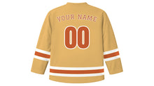 Load image into Gallery viewer, Windhoek Original Hockey Jersey in Kalahari Sand, back view with your name and number