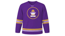 Load image into Gallery viewer, Women's Day South Africa Original Hockey Jersey in Purple, front view – custom name and number