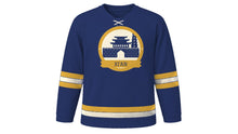 Load image into Gallery viewer, Xi'an Original Hockey Jersey in Night Indigo, front view – custom name and number