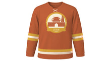 Load image into Gallery viewer, Xi'an Original Hockey Jersey in Terracotta, front view – custom name and number