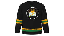 Load image into Gallery viewer, Youth Day South Africa Original Hockey Jersey in Black, front view – custom name and number