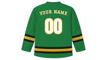 Load image into Gallery viewer, Youth Day South Africa Original Hockey Jersey in Green, back view with your name and number