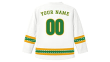 Load image into Gallery viewer, Youth Day South Africa Original Hockey Jersey in White, back view with your name and number