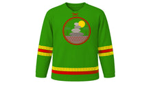 Load image into Gallery viewer, Zimbabwe Independence Day Original Hockey Jersey in Green, front view – custom name and number
