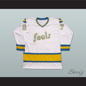 Gilles Meloche 27 California Golden Seals Hockey Jersey