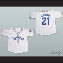 Load image into Gallery viewer, Roberto Clemente 21 Santurce Crabbers Puerto Rico White Baseball Jersey