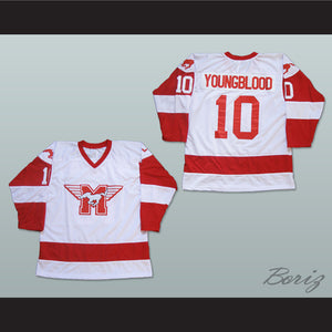 Dean Youngblood 10 Hamilton Mustangs Hockey Jersey Youngblood