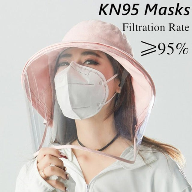 10 pcsKN95 Dustproof Anti-fog And Breathable Face Masks 95% Filtration Mouth Masks 5-Layer Mouth Muffle Fast Shipping