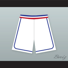 Load image into Gallery viewer, Doug Remer 17 Milwaukee Beers BASEketball White Basketball Shorts 1