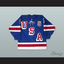 Load image into Gallery viewer, 1960 Herb Brooks 5 USA Hockey Jersey with Patch