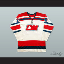 Load image into Gallery viewer, WHA 1972-73 Ottawa Nationals Brian Conacher 20 Home Hockey Jersey