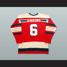 Load image into Gallery viewer, WHA 1972-73 Ottawa Nationals Brian Gibbons 6 Away Hockey Jersey