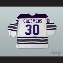 Load image into Gallery viewer, WHA 1972-73 Cleveland Crusaders Gerry Cheevers 30 Home Hockey Jersey