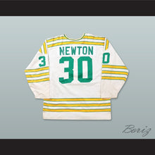 Load image into Gallery viewer, WHA 1973-74 Chicago Cougars Cam Newton 30 Home Hockey Jersey