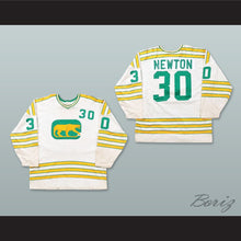 Load image into Gallery viewer, WHA 1973-74 Chicago Cougars Cam Newton 30 Home Hockey Jersey