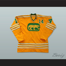 Load image into Gallery viewer, WHA 1973-74 Chicago Cougars Ralph Backstrom 14 Away Hockey Jersey