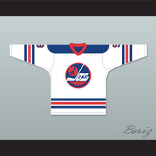 Load image into Gallery viewer, WHA 1973-74 Winnipeg Jets Bobby Hull 9 Home Hockey Jersey