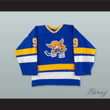 Load image into Gallery viewer, WHA 1973-74 Minnesota Fighting Saints George Morrison 9 Away Hockey Jersey