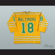 Load image into Gallery viewer, WHA 1974-75 Chicago Cougars Bryon Baltimore 18 Away Hockey Jersey