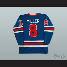 Load image into Gallery viewer, WHA 1974-75 Winnipeg Jets Perry Miller 8 Away Hockey Jersey