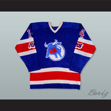 Load image into Gallery viewer, WHA 1974-75 Toronto Toros Vaclav Nedomansky 14 Away Hockey Jersey