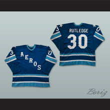 Load image into Gallery viewer, Wayne Rutledge 30 Houston Aeros Hockey Jersey