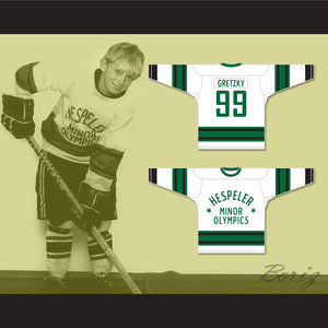 1974 Wayne Gretzky 99 Hespeler Minor Olympics Hockey Jersey