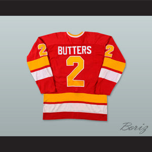 1976-77 WHA Minnesota Fighting Saints Bill Butters 2 Hockey Jersey