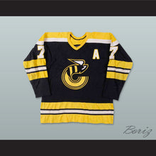 Load image into Gallery viewer, WHA 1976-77 Cincinnati Stingers Rich Leduc 7 Away Hockey Jersey