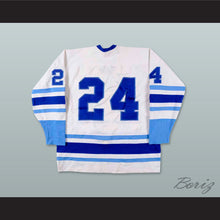 Load image into Gallery viewer, WHA 1977-78 Houston Aeros Glen Irwin 24 Home Hockey Jersey