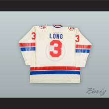 Load image into Gallery viewer, 1978-79 WHA Barry Long 3 WHA All Star Game White Hockey Jersey