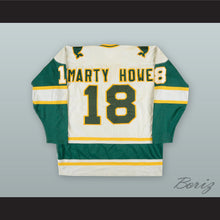Load image into Gallery viewer, 1978-79 WHA Marty Howe 18 New England Whalers White Hockey Jersey