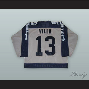 1980 Ismo Villa 13 Finland Soumi National Team Gray Hockey Jersey