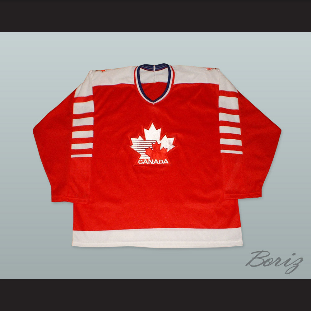 1982 Canada Hockey Jersey with Embroidered Patches