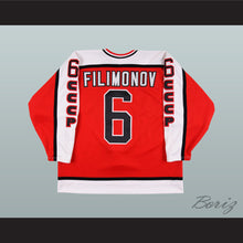 Load image into Gallery viewer, 1991 Dmitri Filimonov 6 CCCP Canada Cup Hockey Jersey