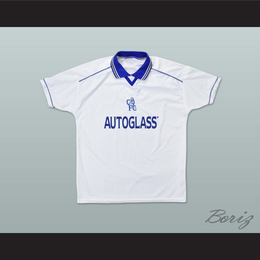 1998-2000 Chelsea London FC White Soccer Jersey