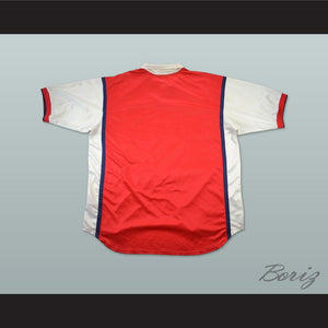 1998-1999 Arsenal London FC Red Soccer Jersey