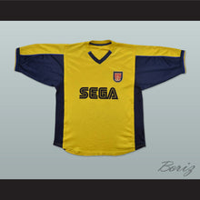 Load image into Gallery viewer, 1999-2001 Logie 10 Arsenal London FC Yellow Soccer Jersey