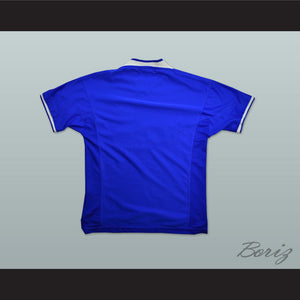 1999-2000 Everton Liverpool FC Blue Soccer Jersey